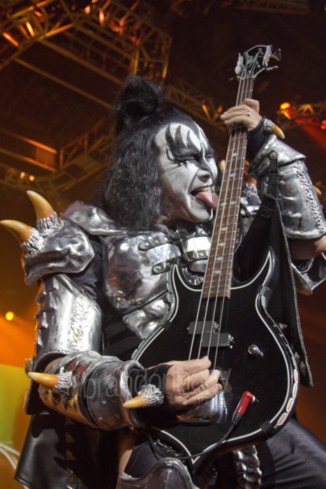KISS Concert at DTE // Photographed by Brandon Nagy