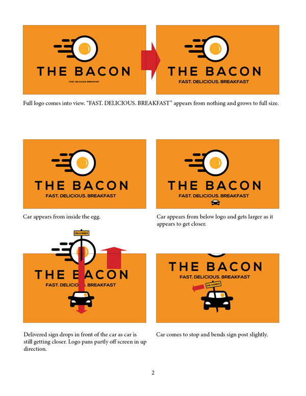 The Bacon HTX Storyboard 2 // Illustrated by Brandon Nagy