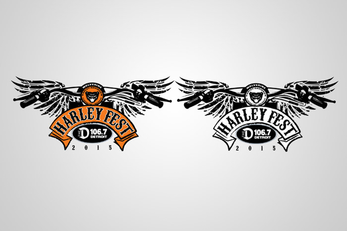 Harley Fest 2015 Logo // Designed by Brandon Nagy