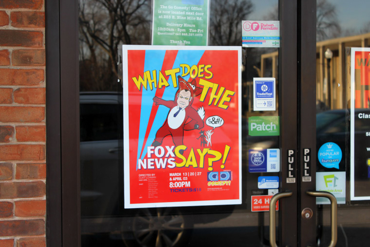 What Does The Fox News Say, Poster // Designed by Brandon Nagy